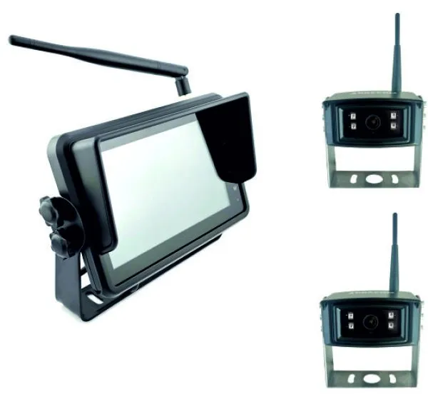 7" Profi-HD KI Funk Kamerasystem 2x HD Funk Kamera 7" Profi-HD KI Funk Kamerasystem 2x HD Funk Kamera